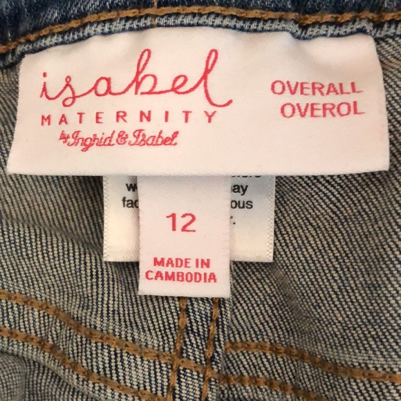 Women’s isabel Maternity Overalls - Picture 7 of 7